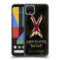 thumbnail image 1 of Head Case Designs Officially Licensed HBO Game of Thrones Dark Distressed Look Sigils Bolton Soft Gel Case Compatible with Google Pixel 4, 1 of 7