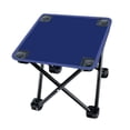 thumbnail image 2 of colaxi Camping Stool Folding Stool 11" Stool for Concert Festival Dark Blue, 2 of 10