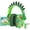 green, variant on QearFun Kids Headphones, Cute Childrens Headphones Wired, Toddler Headphones Foldable with Microphone, HD Sound, Volume Control, 3.5mm Jack, Adjustable Headband, for Kids Age 2+ yrs Old (Unicorn)