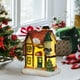 thumbnail image 4 of Navidad LED Village House Party Atmósfera Resina Casa luminosa para el hogar (H) JShteea Libre de BPA, 4 of 7