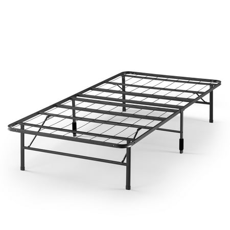 Zinus 14" Black Metal SmartBase® Tool-Free Assembly Mattress Foundation, Twin XL