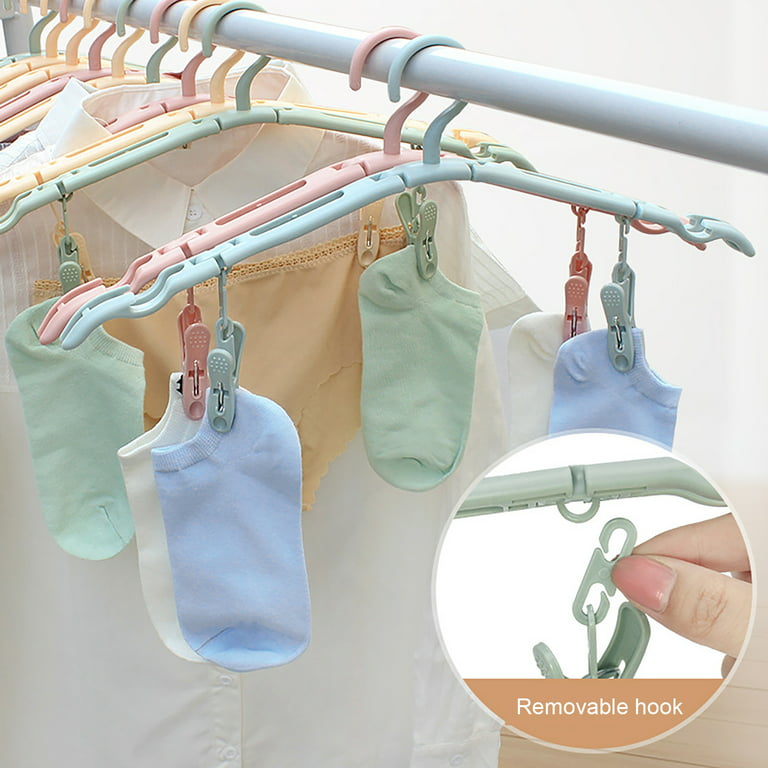 1pc Plastic Clothes Hanger Connector Hook, Save Space And Organize