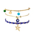 thumbnail image 1 of Personality Bohemian Metal Multilayer Coconut Tree Anklet Ladies Jewelry Gift, 1 of 9