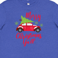 thumbnail image 4 of Inktastic Merry Christmas Ya'll with Red Car and Tree Youth T-Shirt, 4 of 5