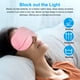 thumbnail image 4 of Juego de 3 antifaces para dormir Yellow Tong Antifaz de seda con tiras ajustables Antifaz de satén suave para mujeres y hombres, 4 of 8