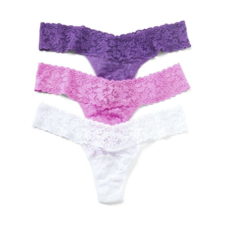 

Hanky Panky Womens Signature Lace Low Rise Thong 3-Pack Style-49VL3BX6
