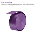 thumbnail image 4 of Uxcell Flat Nylon Webbing Strap for Backpack, Cargo Strap, Luggage-rack Light Purple, 4 of 6