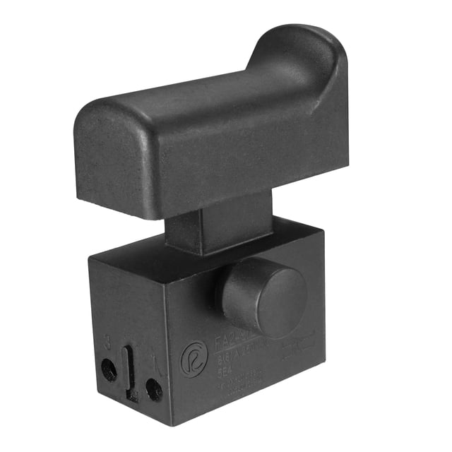 Interruptor de gatillo para amoladora angular eléctrica Uxcell AC250V 6A Control de velocidad de herramienta