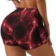 thumbnail image 1 of Fotbe Red Line Shorts Sin Costuras – Shorts Deportivos de Cintura Alta para Mujer, Elásticos para Gimnasio, Yoga, Running o Ciclismo-Large, 1 of 8