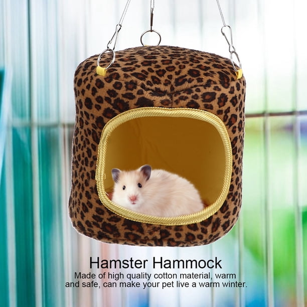 Hamster Hanging , Warm Hammock Hamster Hammock, Dark color Reusable for  Squirrel Hedgehog Pink Leopard,Purple Leopard,Yellow Leopard - Walmart.ca