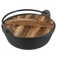 thumbnail image 5 of SPRING Pot Shabu Nabe Pan Sukiyaki Japanese Hot Iron Single Paella Dutch Oven Cast Iron Camping Cookware Cast Oven Casserole Cam-p Tool, 5 of 8