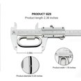 thumbnail image 2 of 5 Pieces of M6 Stainless Steel Quick Link D-Shaped Snap Hook Chain Links, 2 of 5