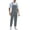 Black and White Checkered, variant on Checkered Pants Mens Overalls Bib Coveralls Cute Stretch Jeans Jumpsuit(Green Checkered,M)