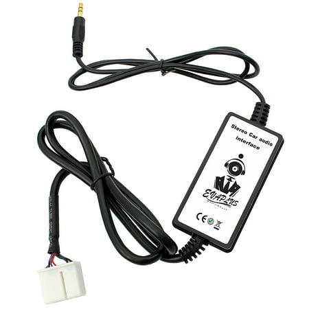 Evaplus Aux In Adapter Car Stereo Digital Cd Changer 35mm Aux