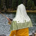 thumbnail image 6 of Cooling Hoodie Towel - Instant Evaporative Chilly Head Wrap for Hard Hat - Sun Protection Hooded Cooling Towels for Hard Hat Outdoor Work Construction Sports Hiking - Light Gray, 6 of 10