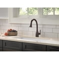 thumbnail image 6 of Delta 9183-Dst Mateo 1.8 GPM Single Hole Kitchen Faucet - Black, 6 of 7