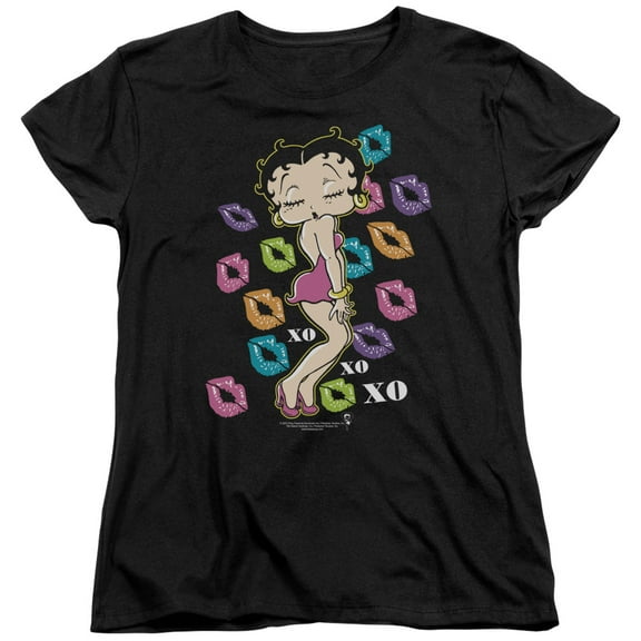 Betty Boop - Tripple Xo - Women's Short Sleeve Shirt - Small