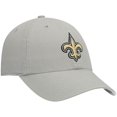 thumbnail image 3 of Men's '47 Gray New Orleans Saints Clean Up Adjustable Hat, 3 of 4