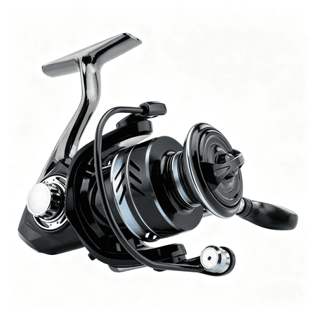 BESTSKY Spinning Fishing Reel 5.0:1/4.7:1 Gear Ratio 3+1Bb High Strength Aluminum Design Ultra-Smooth Operation with Free Balance Bar 1000 2000 3000 4000 5000Series