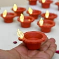 thumbnail image 5 of Arhsimvijar 12 Water diyas for Diwali Electric Flameless & Smokeless LED Diya Lights, 5 of 6
