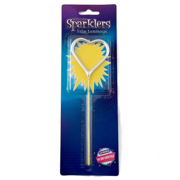 Chispa Corazón Sparklers Chispa 1 Pieza