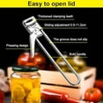 thumbnail image 3 of Adjustable Stainless Steel Jar Opener, 2026 New Metal Jar Opener for Canning Lids, Multifunctional Can Bottle Jar Lid Opener for Seniors(2pcs), 3 of 7