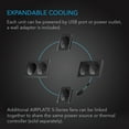 thumbnail image 6 of AC Infinity AIRPLATE S9, Quiet Cooling Fan System 18" with Speed Control, for Home Theater AV Cabinet Cooling, 6 of 7