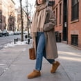 thumbnail image 2 of ZROVA Fleece-Lined Closed-Back Snow Boots – Warm & Non-Slip, for Indoor & Outdoor Wear, 2 of 8