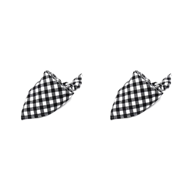 Greeniant Perro Bandanas Cachorro Ropa Saliva Toalla Bufandas Tema escocés Collares Reversible Baberos Pañuelo Conjunto Mascotas Suministros tipo 8 2piezas Greeniant CBP288640