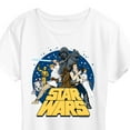 thumbnail image 3 of Star Wars - Luke and Friends Retro Group - Women's Short Sleeve Classic Fit Tee, 3 of 5