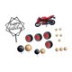 thumbnail image 1 of Adornos para tartas de cumpleaños de motociclistas, para motociclistas, suministros de carreras, motocicletas Estilo A, 1 of 9