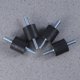 thumbnail image 3 of RomaMX 4pcs 30x30cm amortiguador de vibraciones de goma amortiguador de goma monta para el aire acondicionado (negro), 3 of 7