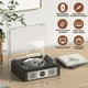 thumbnail image 3 of Reproductor de CD portátil con Bluetooth, pantalla de alta definición y altavoces integrados, 3 of 8