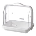 thumbnail image 2 of Escurridor transparente portátil, soporte para bandeja, estante para de limpieza para sala de estar, dormitorio, biberones, productos para M Sunnimix Estante de secado de botellas, 2 of 8