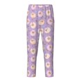 thumbnail image 2 of Gukieu Sheeps Print Youth Home Trousers, Elastic Waistband with Pockets for Home and Outing, Suitable for Children Aged 5-16-Medium, 2 of 6