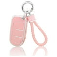 thumbnail image 2 of Silver Edge Pink Car Key Sleeve Cross-Border Hot Selling Car Key Cases Pendant Keychain Chain Amazon Hot, 2 of 9