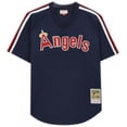 thumbnail image 3 of Framed Reggie Jackson California Angels Autographed Blue Mitchell & Ness Replica Batting Practice Jersey - Fanatics Authentic Certified, 3 of 4