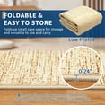 thumbnail image 5 of Washable Low Pile Area Rug - Non Slip Backing for Living Room & Office, 10X13FT, 5 of 7