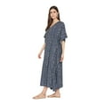 thumbnail image 4 of Oussum Women Plus Size Kaftan Dresses for Ladies Kimono Sleeve Caftan Long Maxi Kaftans Online, 4 of 8