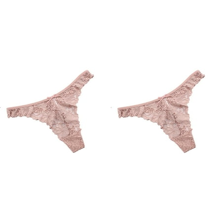 Wijhcboe 2 Pack Women Womens Lingerie Sexy Stockings Sexy Lace See-Through Breathable Rhinestone Lingerie for Women Set Thongs Briefs Panties Lingerie Sexy Bustier Lingerie for Women Underwear plus