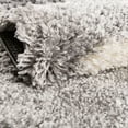 thumbnail image 4 of Rugs.com Athena Shag Collection Rug – 4' x 6' Gray Shag Rug Perfect For Entryways, Kitchens, Breakfast Nooks, Accent Pieces, 4 of 7