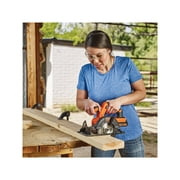 BLACK+DECKER 20V MAX* POWERCONNECT 5-1/2 in. Cordless Circular Saw, Tool Only, (BDCCS20B)