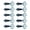 ColorI 70MM, variant on 10Pcs Soft Crawfish Lures Fishing Craw Baits Artificial Fishing Lures Baits