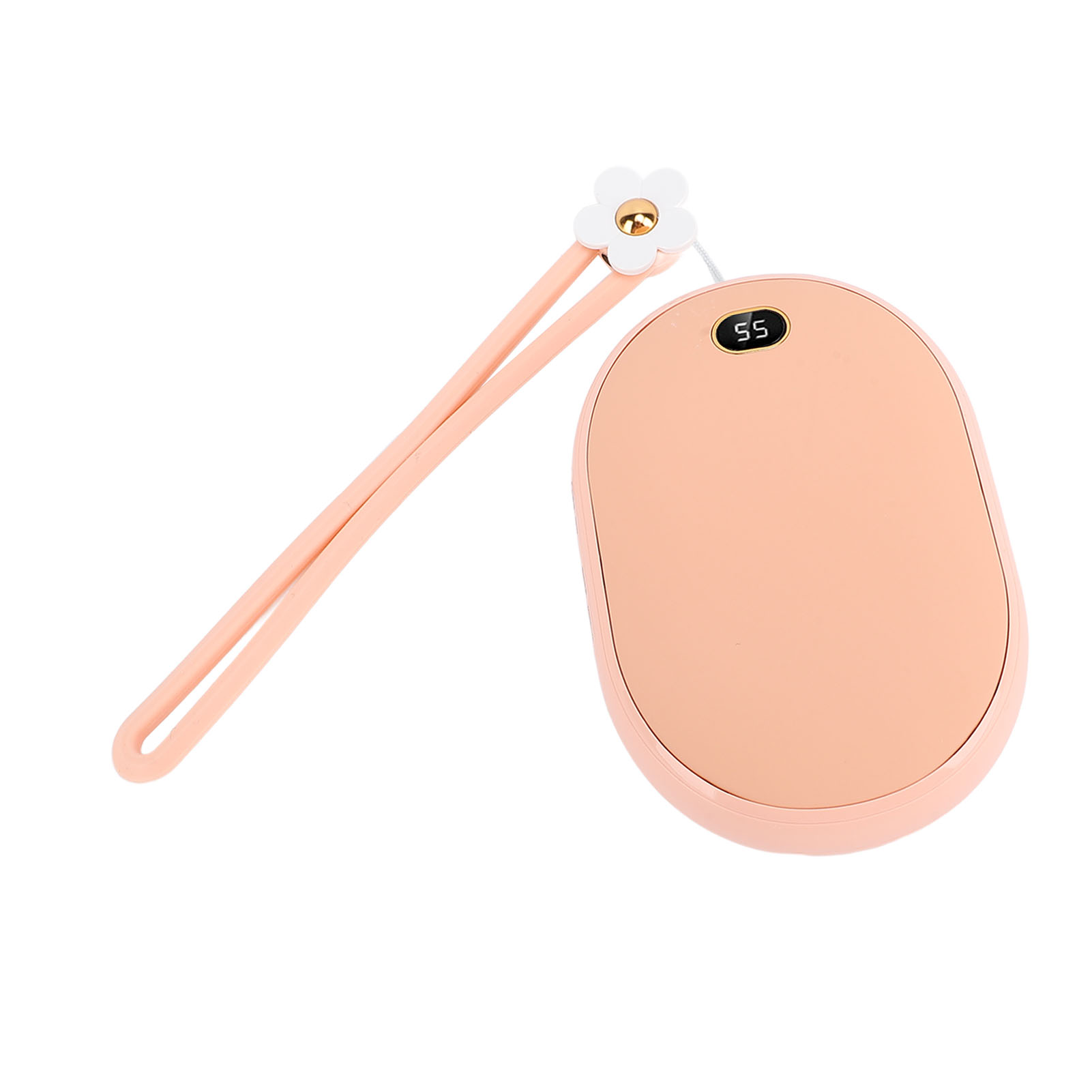 Rechargeable Hand Warmer, 2 Temperatures LED Display Cute Heated Hand Warmer, Electric Hand Warmer  Pocket Warmer  Reusable Hand Warmer  Camping Hand Warmer for Winter