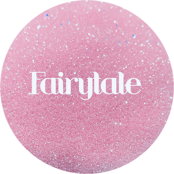Glitter Heart Co. - High Quality Polyester Glitter - 2oz Bottle - Fairytale - Iridescent Pink Fine