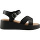 thumbnail image 1 of Sandalia Mujer Aria By Eh! Plataforma Ajustable negro 24, 1 of 4
