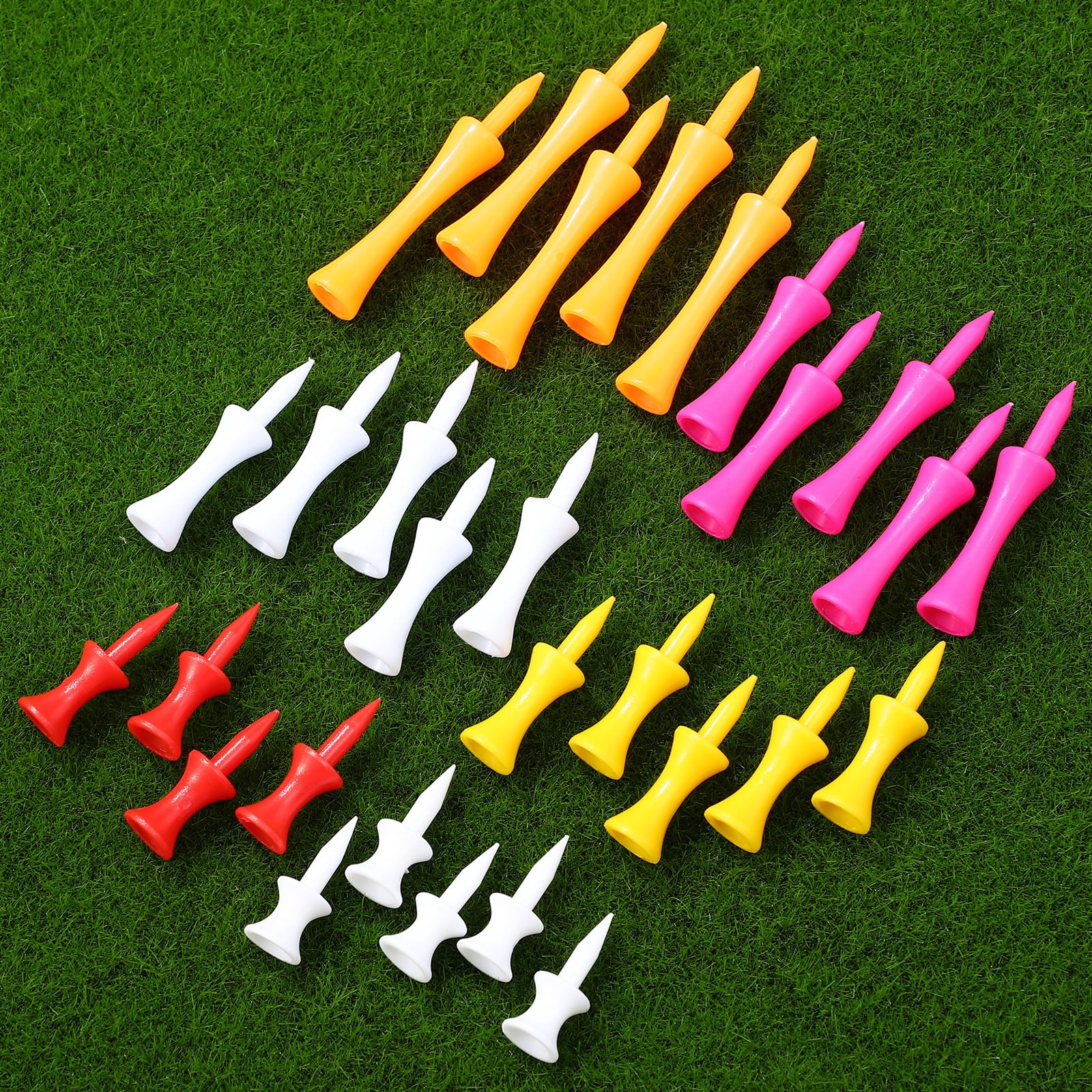 Golfs Supplies Golfing Tees 240 Pcs Ball Stud Outdoor Bulk Nail Accessories Balls Training Holders