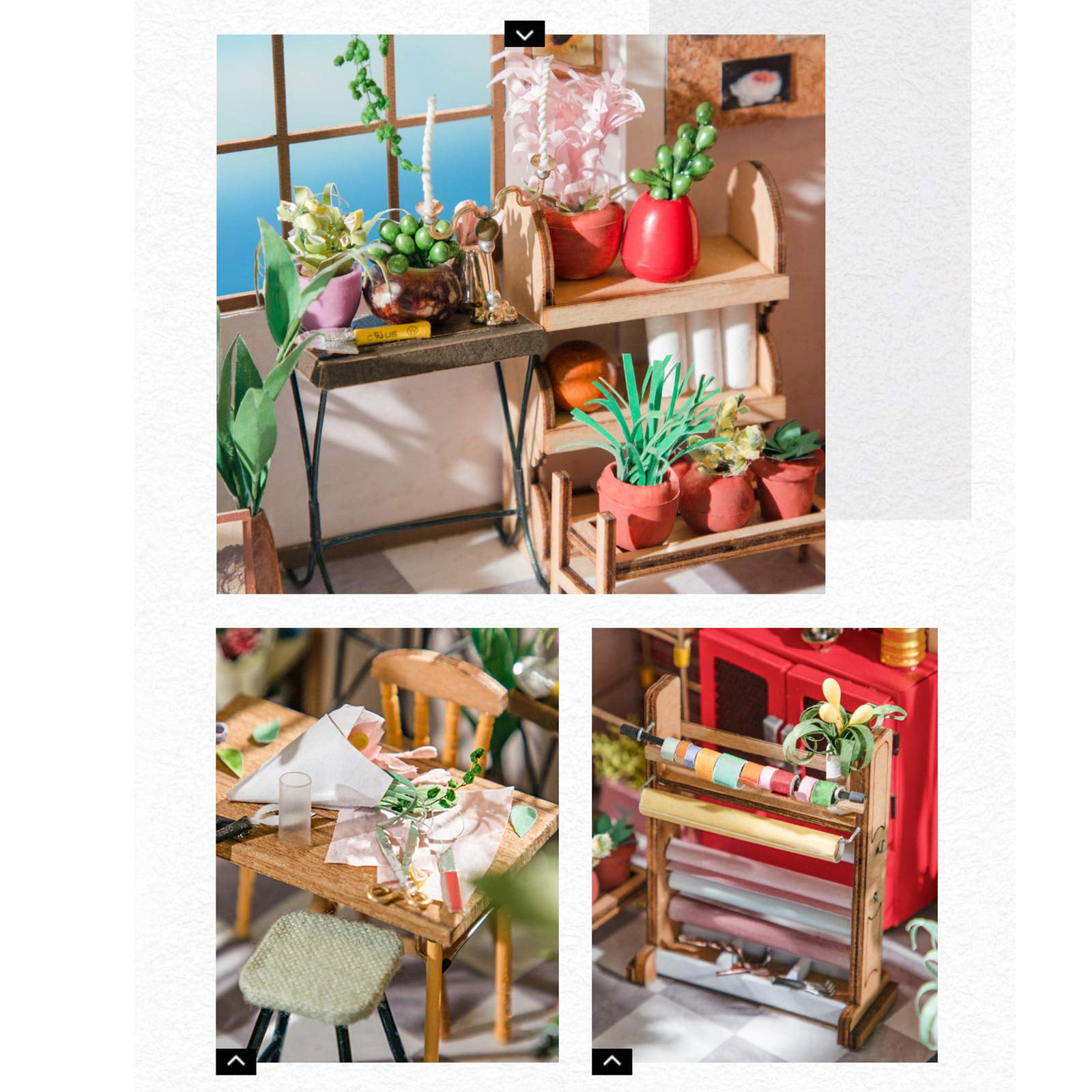 Maison miniature à construire Robotime Emily's Flower Shop
