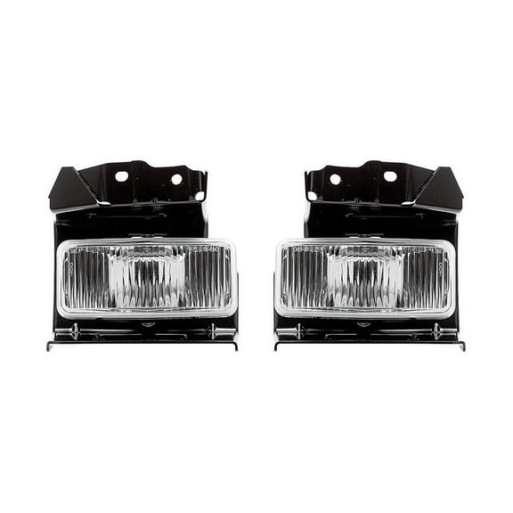 New Pair Of Fog Light Fits Ford Explorer Xl 1995 1996-1998 Fo2593112 F87Z15200Da