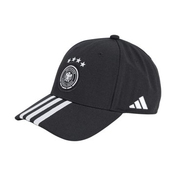 Adidas Germany Soccer Unisex Black Cap